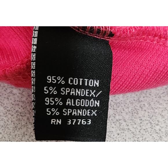 Rafaella Pink Fuchsia Ruffled Hook & Eye Closure Cardigan 1X Plus Lightweight - Picture 6 of 6